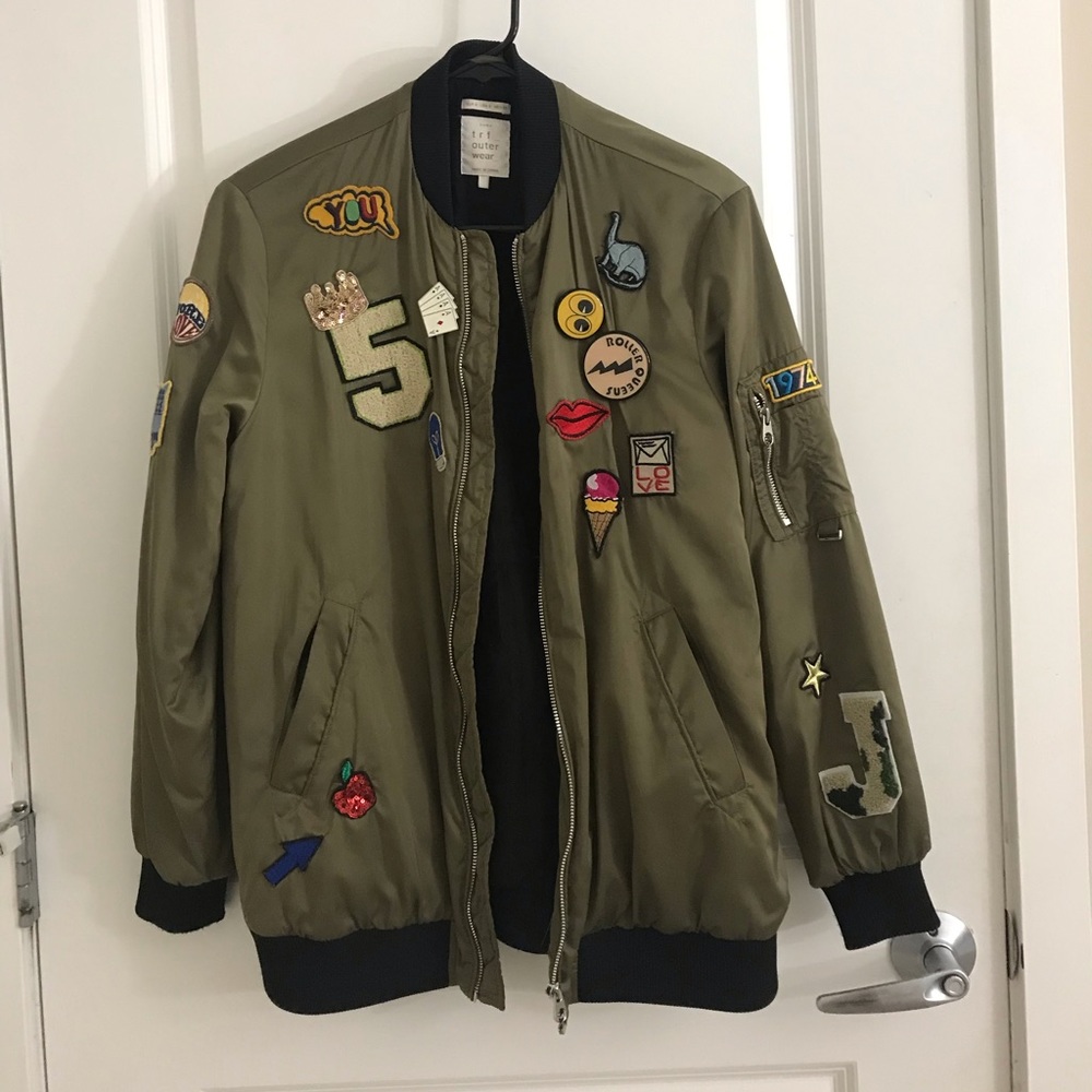 Zara bomber jacket